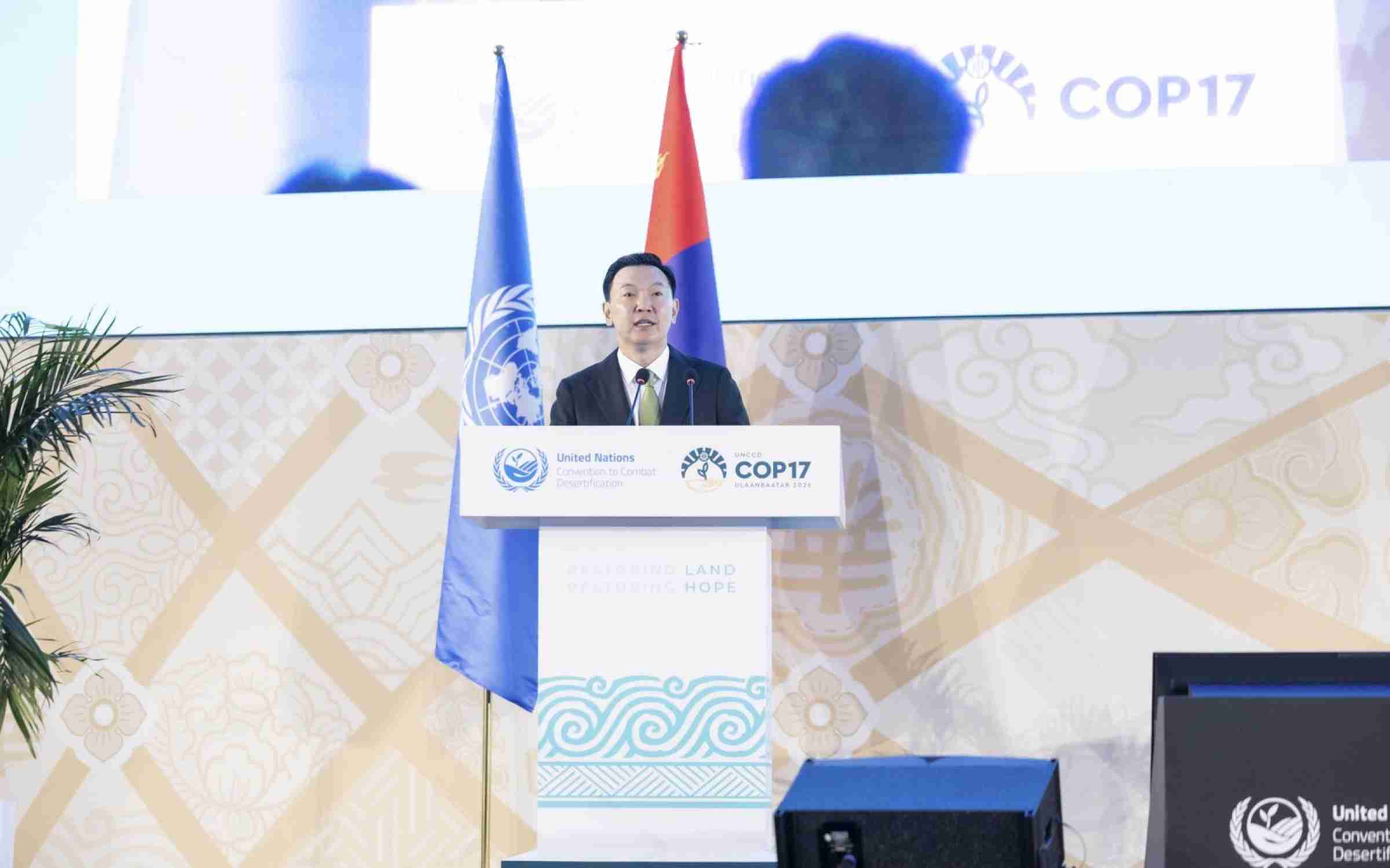 Ерөнхий сайд Н.Учрал: COP17 бол өмнөх шийдвэр, тунхаглалыг давтах бус, хэрэгжилтийг хурдасгах бага хурал байх учиртай